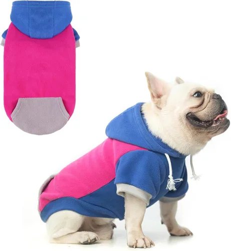 Vista 14 de BEAUTYZOO Sudaderas con capucha para perros, para perros pequeños, medianos y grandes, niñas y niños - Calidad premium, ultra suave, ajuste cómodo