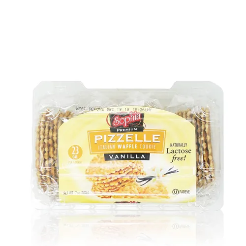 Vista 2 de Sophia Pizelle Waffle Cookies - Vainilla 7oz (paquete de 2)