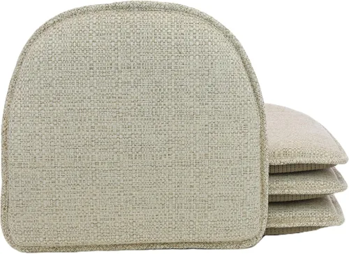 Vista 103 de Klear Vu Raindrop The Gripper - Cojines antideslizantes para silla, suaves y cómodos, almohadillas para asiento, almohadón para cocina, comedor u