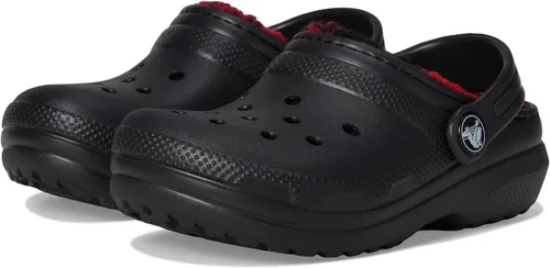 Vista 7 de Crocs Zuecos Clásicos Forrados Unisex para Niños