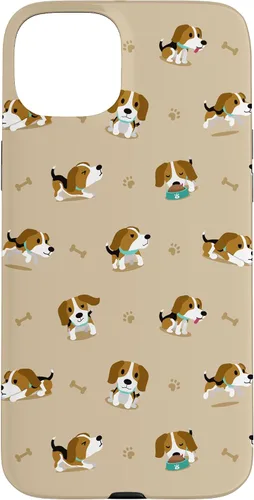 Vista 9 de Funda gráfica para iPhone 16 Dog Beagle Lover Cute Pet Women Girl Beagle