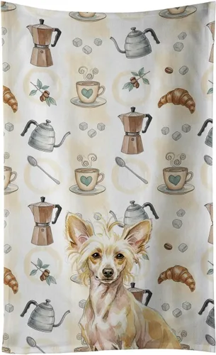 Vista 253 de Caroline's Treasures Afghan Hound - Toalla de cocina para barra de café, terciopelo frontal y lazo de algodón, lavable a máquina Sabueso afgano