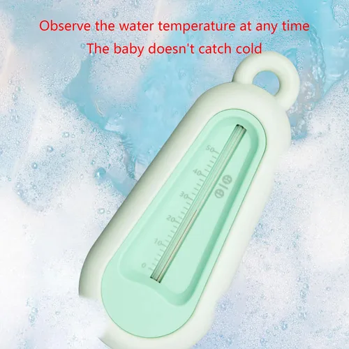 Vista 6 de Medidor de temperatura del agua Termómetro de bañera para niños pequeños Accesorios para el cuidado del bebé ABS Sensor de prueba de temperatura