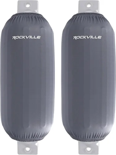 Vista 67 de Rockville C8527NB - Paquete de 4 fundas para guardabarros de barco de 8.5 x Azul marino