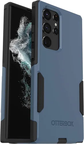 Vista 8 de OtterBox Funda para Galaxy S22 Ultra Commuter Series, negra, delgada y Negro