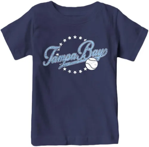 Vista 3 de Diseños vintage elegantes de béisbol para ropa de fanáticos de niños