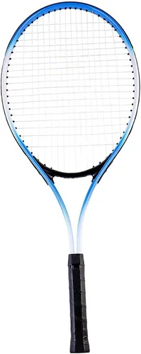 Vista 6 de Raqueta de tenis, raqueta de tenis individual de 27 pulgadas, juego de entrenamiento de competición para principiantes con bolsa de transporte
