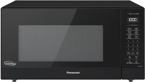 Vista 14 de Panasonic NN-SN75LW Horno de microondas Cyclonic Inverter para encimera 1250W de potencia con sensor de cocción Genius, 1.6 pies cúbicos, Blanco