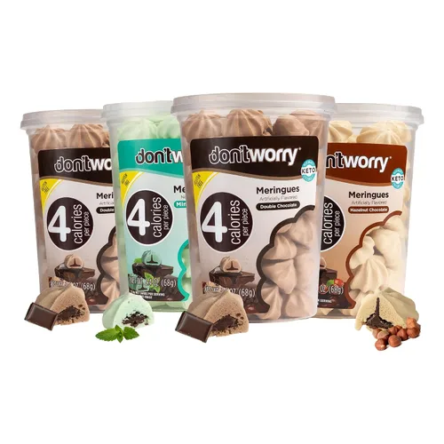 Vista 20 de Don't Worry Galletas de merengue, chocolate con avellana, galletas y crema