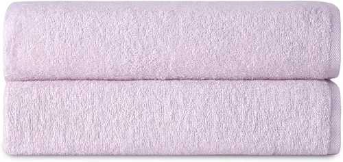 Vista 12 de Towels Beyond - Juego de 2 toallas de baño ultrasuaves de alta calidad, fabricadas con 100% algodón suave, altamente absorbentes y cómodas, ideal