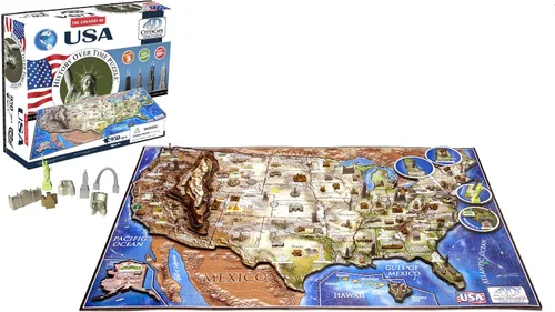 Vista 12 de 4D Cityscape Seattle Time Puzzle (800 piezas)