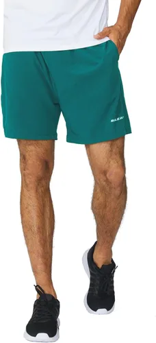 Vista 10 de baleaf Pantalones cortos deportivos de running y entrenamiento de 5 pulgadas para hombre, ligeros con bolsillo con cremallera