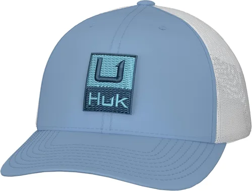 Vista 83 de HUK - Gorra de camionero de malla para hombre con cierre a presión Gorra de pesca antirreflectante