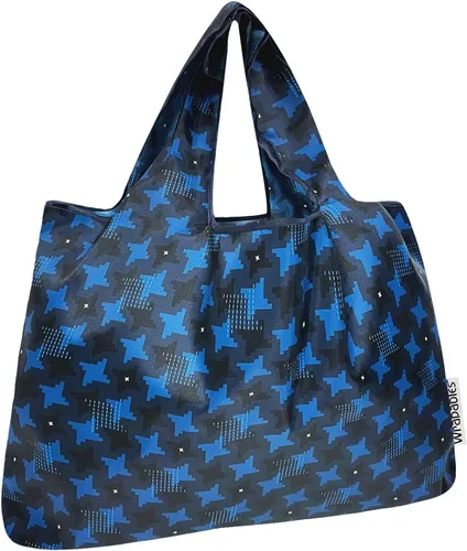 Vista 20 de allydrew Bolsas de comestibles reutilizables de nailon plegables grandes