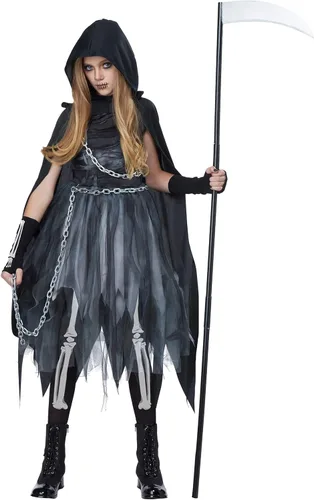Vista 2 de Disfraz de niña Reaper