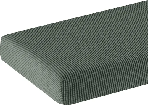 Vista 31 de subrtex Funda de Cojín Elástica Suave para Asiento de Sofá Funda Deslizable de Spandex para Silla y Sofá Adecuada para 1-2-3 Plazas Reemplazo