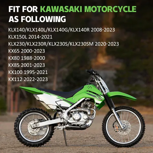 Vista 2 de M MATI Pinza de freno trasera para Kawasaki KX65 KX80 KX85 KX100 KX112 KLX140 KLX150 KLX230 1988-2023 43080-0075 43080-0078 43080-5133 4 430 80-0123