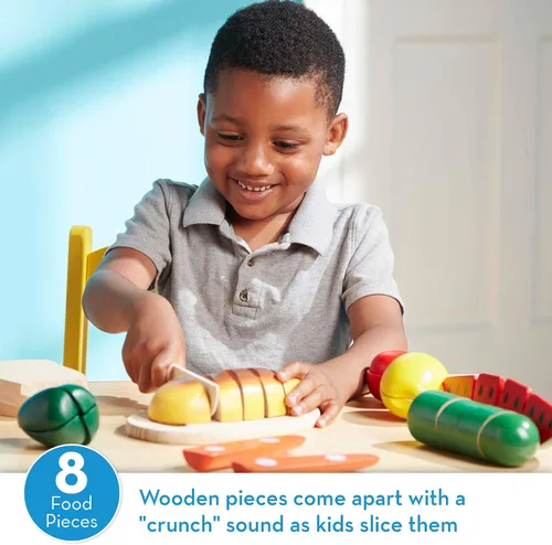 Vista 2 de Melissa & Doug Corte de alimentos (SIOC)