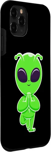 Vista 24 de iPhone 13 Pro Max Namaste Alien Respect gift Case