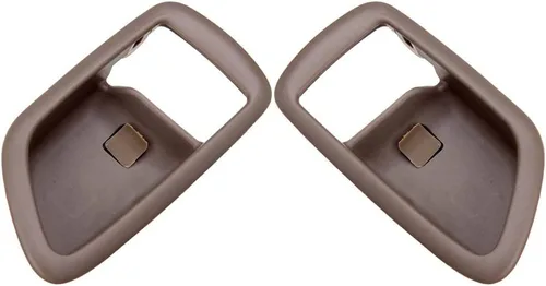 Vista 8 de OCPTY Manijas de puerta interior del conductor izquierdo del pasajero lado derecho de repuesto para 2000-2004 para Toyota Avalon Beige 2 piezas