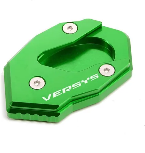 Vista 3 de Para Kawasaki para VERSYS 300 para VERSYS X300 para VERSYS X250 Soporte lateral Placa de soporte Accesorios de ajuste de pie con placa de soporte