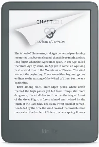 Vista 2 de Protector de pantalla transparente (paquete de 2) para Amazon Kindle (versiones 2022 y 2024)