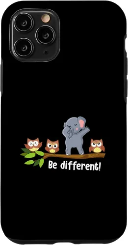 Vista 10 de Funda para iPhone 15 Be Different Elephant Men Women Be You Autism Elephant Case