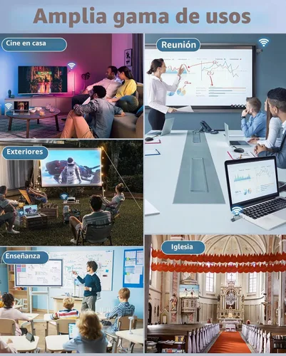 Vista 8 de Transmisor y receptor HDMI inalámbrico Extensor de 328 pies/328.1 ft Entrada de decodificación 4K Salida 1080P Plug & Play Portátil 2.4G/5.8G