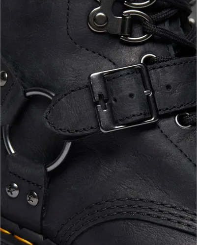 Vista 4 de Dr. Martens Botas de cuero con cordones unisex para adultos 1460