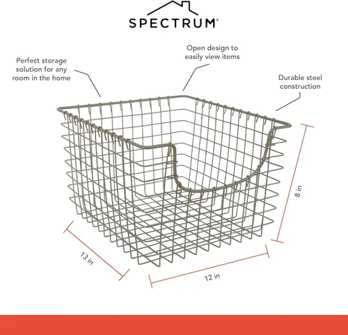 Vista 5 de Spectrum - Cesta para cucharas, Acero, gemelo