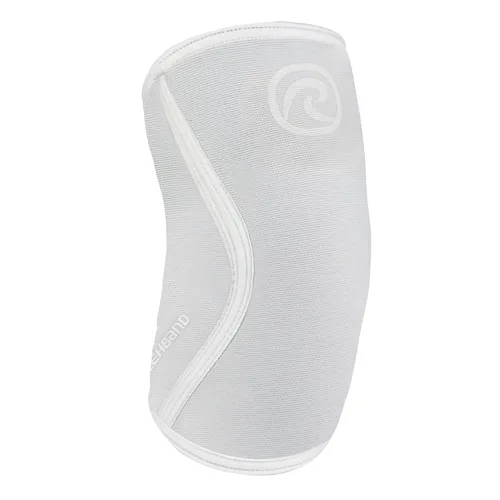 Vista 13 de Rehband Codera de compresión de 0.197 in, codos de neopreno para levantamiento de pesas, diseño anatómico, antideslizante y ajustada, soporte