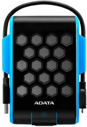 Vista 10 de ADATA HD720 2TB USB 3.0 Impermeable/a prueba de polvo/resistente a los golpes, disco duro externo, azul (AHD720-2TU3-CBL)