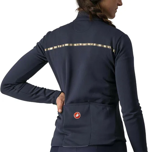 Vista 3 de Castelli Camiseta Sinergia 2 FZ para ciclismo de carretera y grava I para mujer