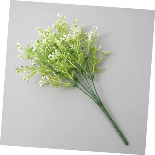 Vista 9 de IMIKEYA Rtificial decoración de plantas simuladas conjunto 4pcs vegetación falsa para decoración casera para fiesta