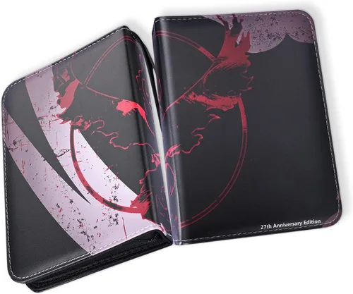 Vista 7 de Foboull Carpeta de tarjetas intercambiables, soporte para libro de tarjetas con 4 bolsillos para tarjetas de juego y tarjetas de intercambio