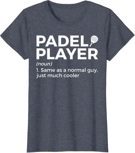 Vista 60 de Camiseta de Padel Player Definition Padel Tenis, Negro