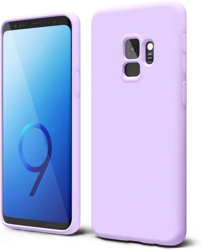 Vista 140 de oakxco Funda para teléfono Samsung Galaxy S8 de silicona líquida, delgada y fina de gel de goma suave TPU cubierta protectora simple llana