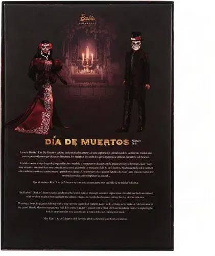 Vista 6 de Barbie Signature Día De Muertos Muñeca Ken Coleccionable