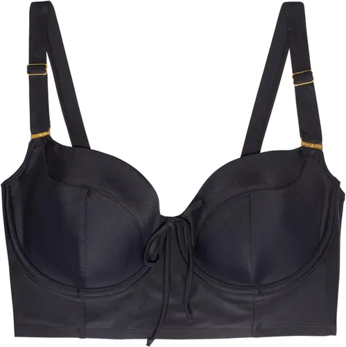 Vista 5 de Smart & Sexy - Top de bikini extra grande con varillas largas forradas para mujer