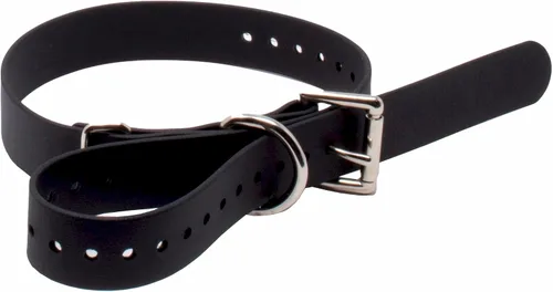 Vista 3 de E-Collar Educator - Correa de cuello de biotano de 1", color negro Se adapta a receptores FE-580, ET-800 y UL-1200, no ET-300/400, bioano