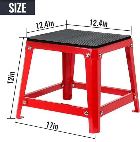 Vista 5 de Caja pliométrica de la plataforma, sistema pliométrico del salto de la caja para el entrenamiento casero del gimnasio, acondicionamiento