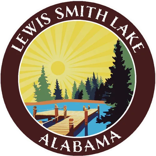 Vista 8 de Lake Dock – Lewis Smith Lake – Alabama 3.5" Ventana Coche Camión Pegatina Adhesivo Vacaciones Aventura Tema Novedad Apliques