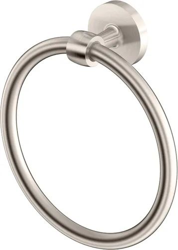 Vista 18 de Gatco 5712 Clarion - Toallero de mano montado en la pared para tocador de baño, accesorio de accesorios de baño acrílico y cromado