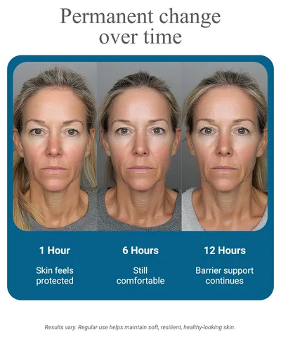 Vista 6 de Bel Essence Crema antiarrugas intensiva y crema para el cuello, hidratante facial antienvejecimiento, piel normal a seca: hidrata todo el día