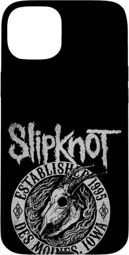 Vista 9 de Funda negra oficial de Slipknot Goat Flames para iPhone 17