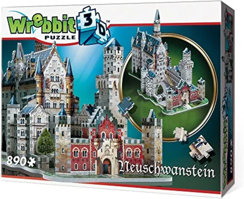Vista 11 de Wrebbit3D Notre-Dame de Paris 3D Puzzle 830 piezas de rompecabezas Colección de castillos y catedrales