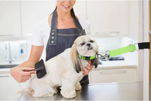 Vista 7 de Bucles ajustables de nylon para aseo de mascotas y perros, soga de sujeción para mesa de aseo, accesorios de extensión de brazo de mesa, correas