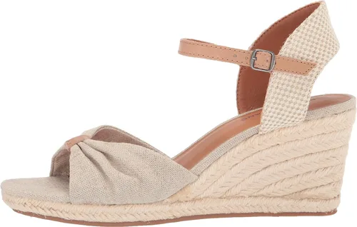 Vista 8 de Lucky Brand Sandalia de cuña macramimay para mujer