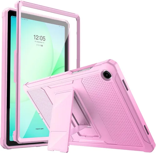 Vista 17 de MoKo Funda para Samsung Galaxy Tab A9 Plus/A9+ de 11 pulgadas 2023, a prueba de golpes de cuerpo completo resistente con protector de pantalla