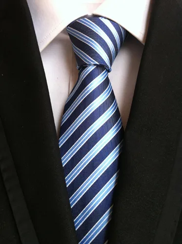 Vista 71 de WeiShang Lote de 6 corbatas clásicas de seda para hombre, corbatas tejidas jacquard